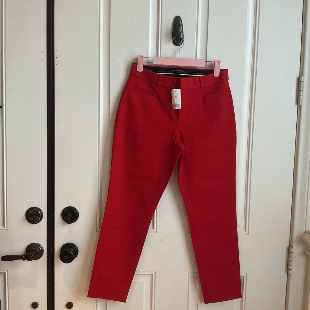 Banana Republic Red Women’s Chinos size 4P